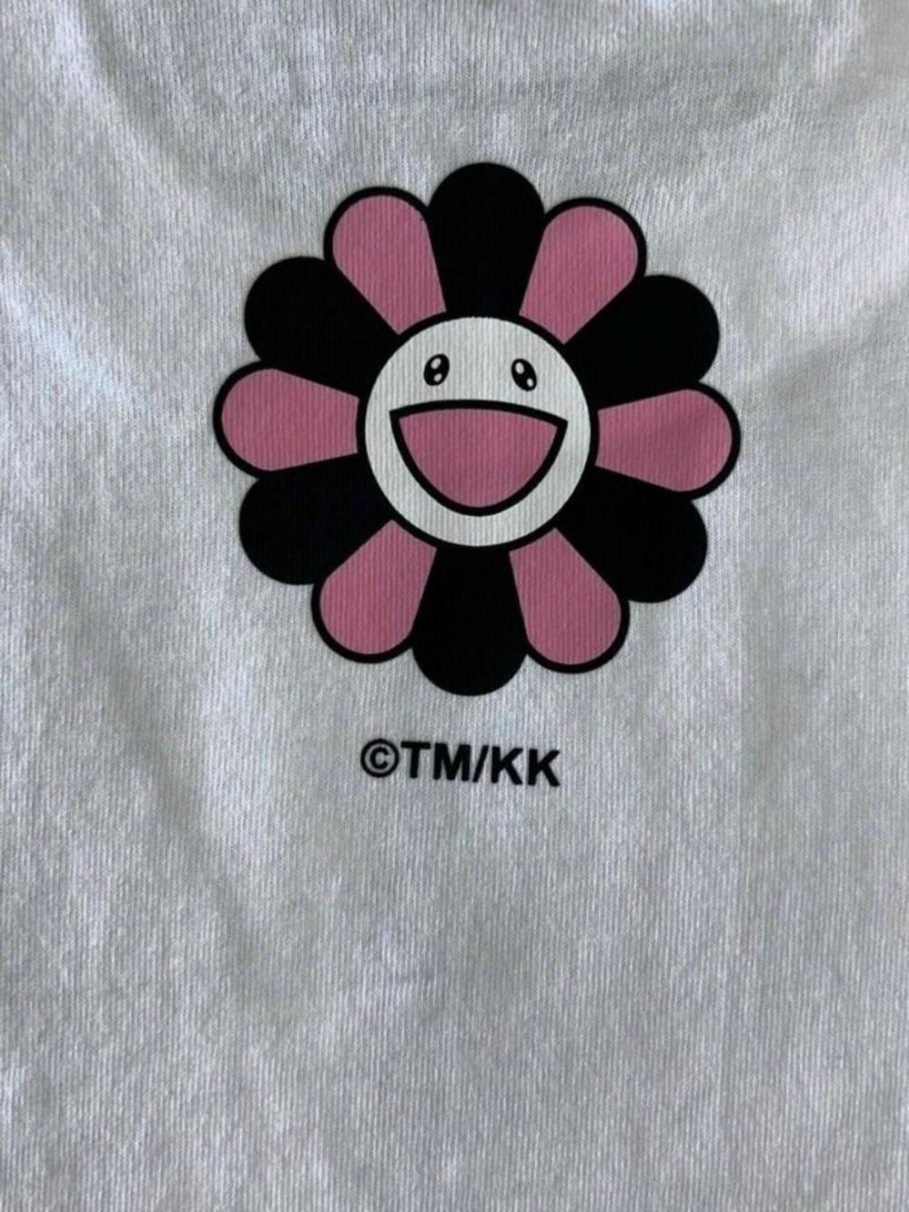 WHITE BLACKPINK Unisex X Takashi Murakami Signature Panda T-Shirt. - Picture 4 of 5